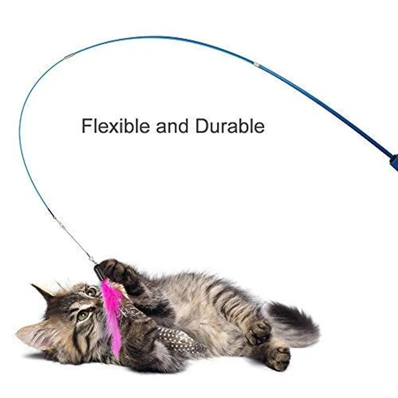 Interactive Cat Feather Toy - Petnify