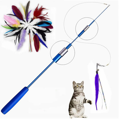 Interactive Cat Feather Toy - Petnify