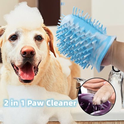 2 In 1 Dog Paw Cleaner Cup - Petnify